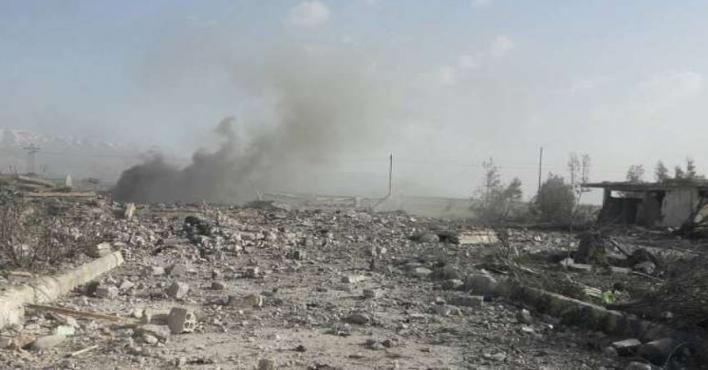 قصف إسرائيلي على معسكر لنظام الأسد بريف القنيطرة